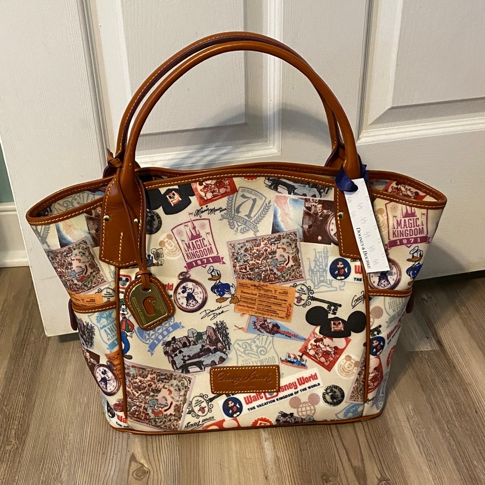New Disney World 40th Anniversary Dooney & Bourke Kristen Tote